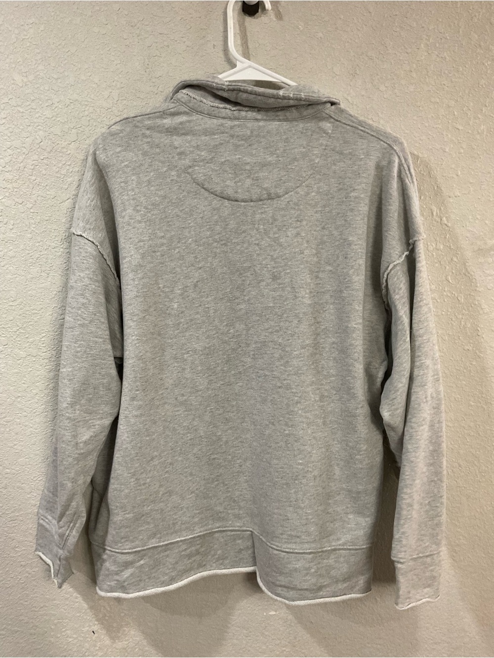 Aerie Vintage Oversize Popover Polo Sweatshirt - Picture 3 of 4